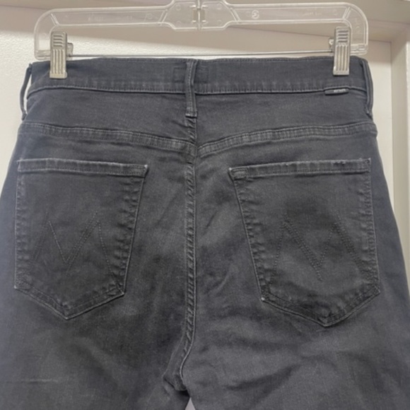 MOTHER Insider Crop Step Fray Guilty Racer Jeans - Picture 12 of 14